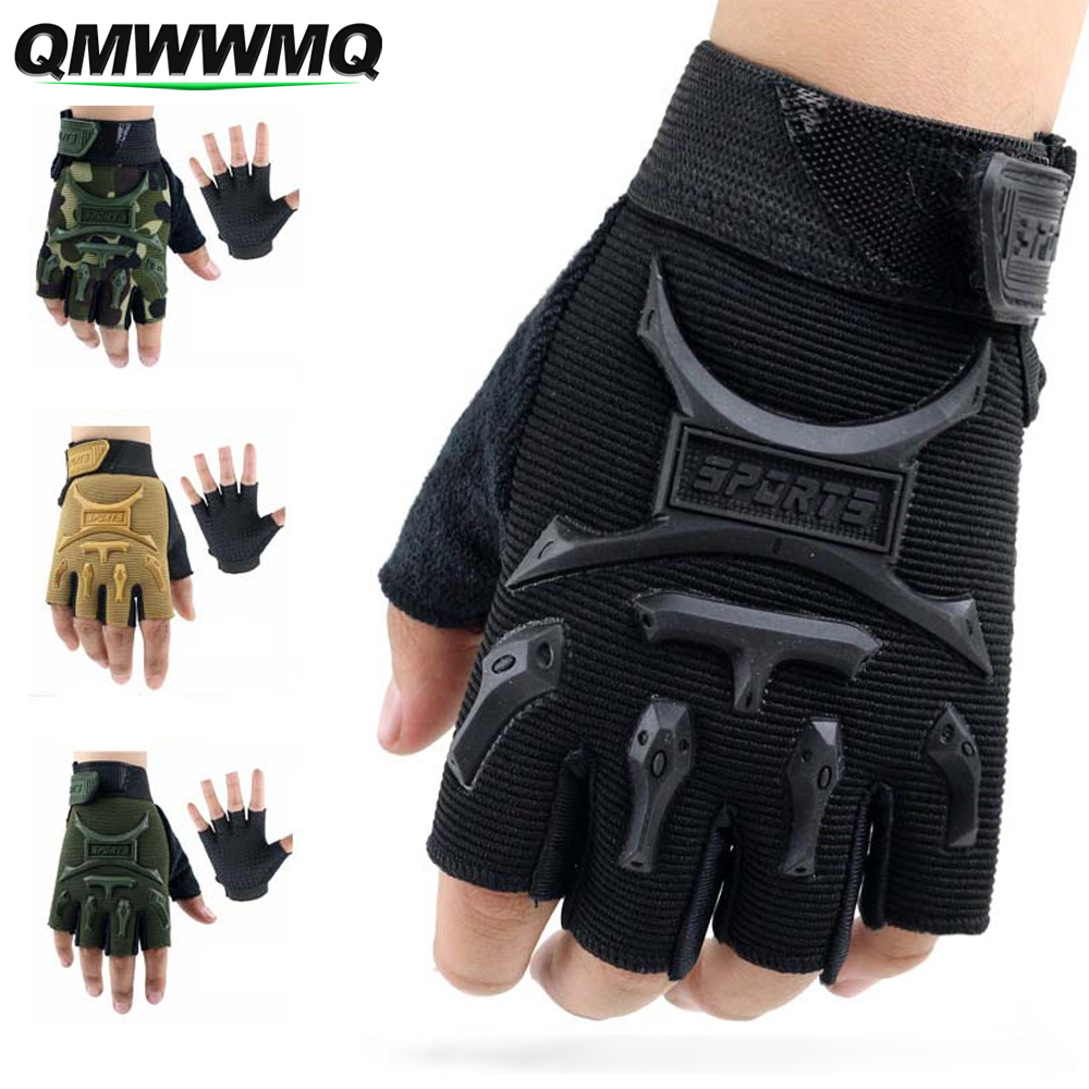 Spearfishing Glove - 1 çift çocuk spor eldivenleri, yarım