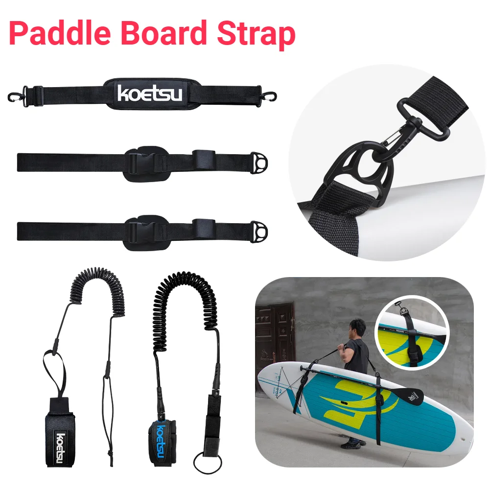 Stand Up Paddle Leash - Sörf Tahtası Omuz Askısı Ayarlanabilir Stand