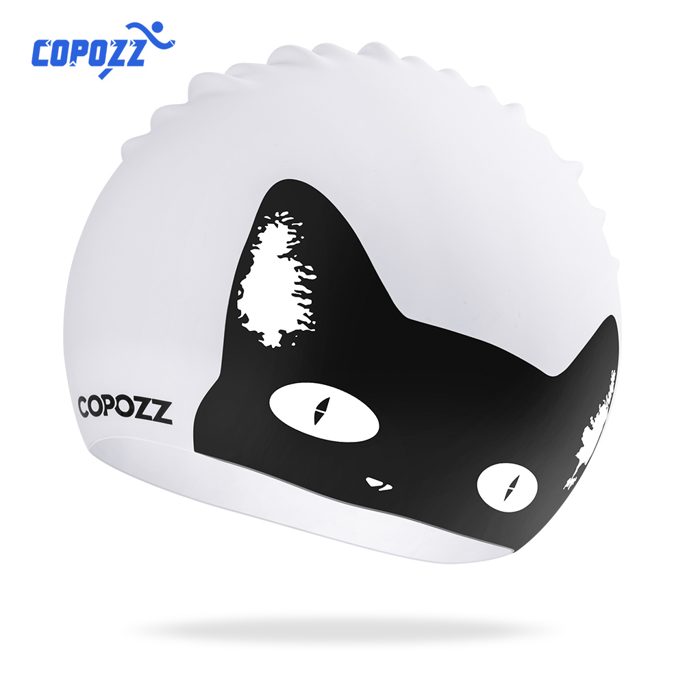 Aquatic Sports Hat - COPOZZ Su Geçirmez Silikon Yüzme Kap