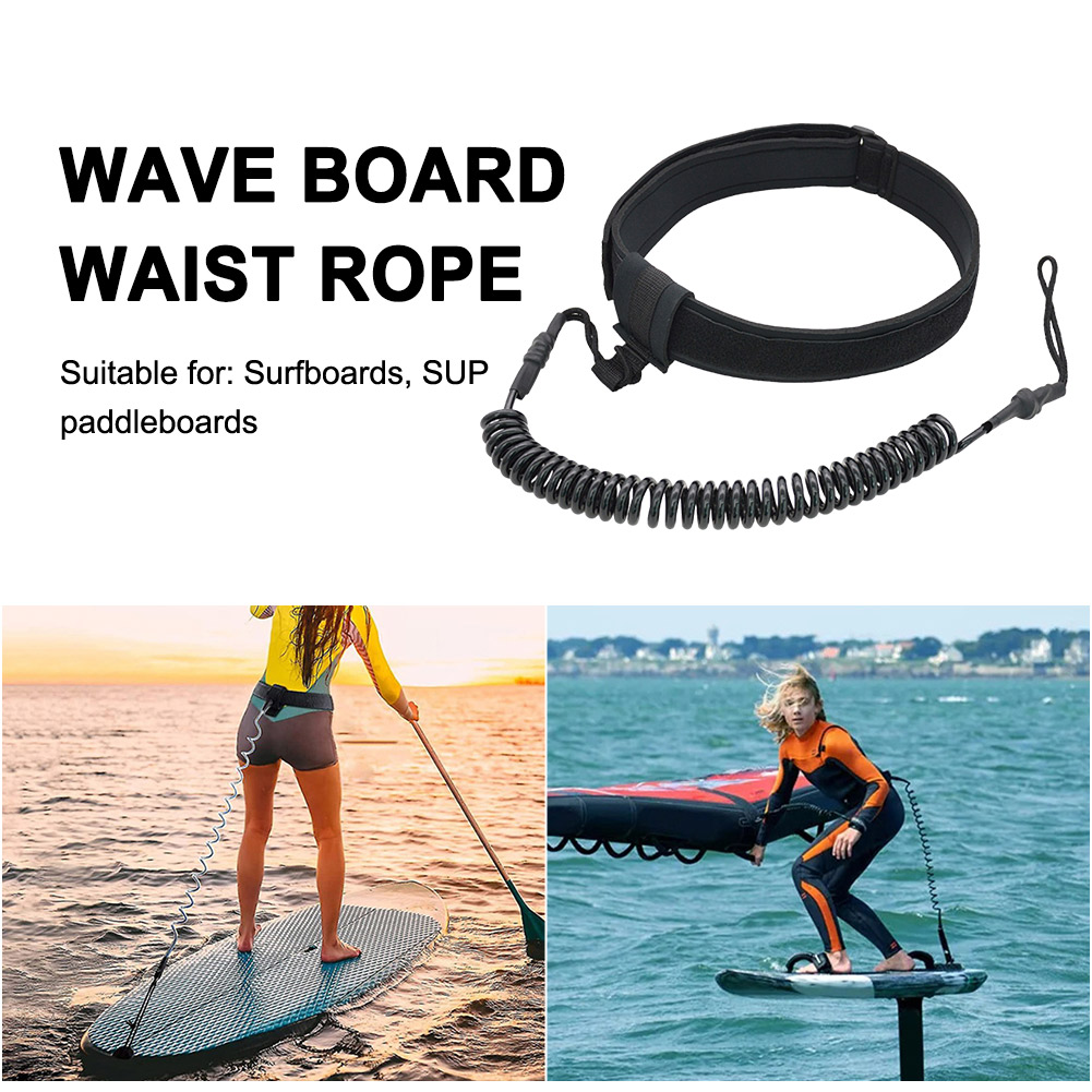 Stand Up Paddle Leash - 6mm Su Sporları Sörf Tahtası İpi