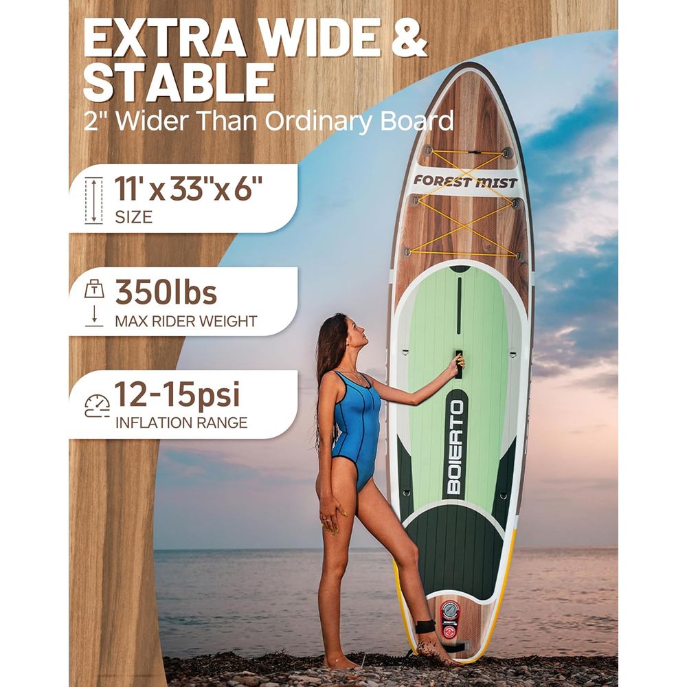 Geniş Stand Up Paddle Board 10 - Stand Up Paddle Leash incelemesi ve fiyatı