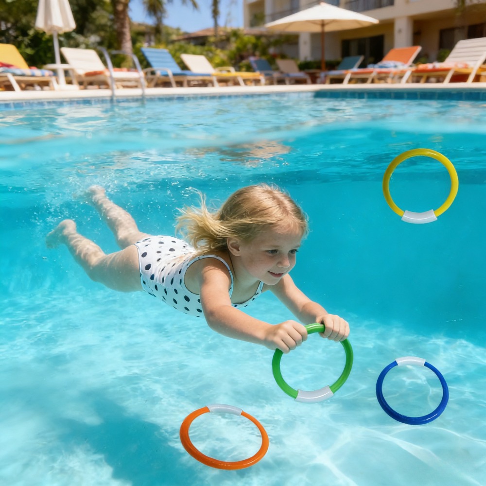 4 Renkli Dalış Halkası, Havuz  - Aquatic Diving incelemesi ve fiyatı